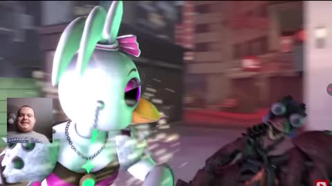 Reacting To [SFM FNAF] DeathRock Vs. Creepy Animatronics