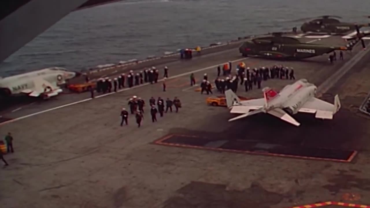 1969 USS Saratoga Flight Operations