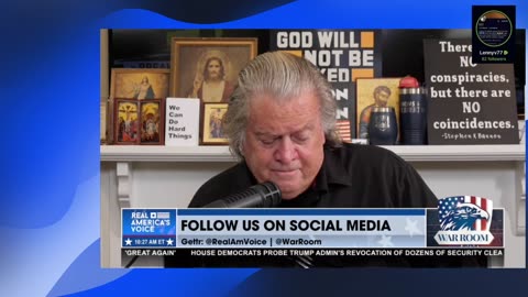 Steve Bannon on Warroom 090925