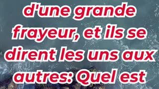 « Qui est donc cet homme ? Même le vent et la mer lui obéissent ! » marc 4:41 #shortvideo #ytshorts