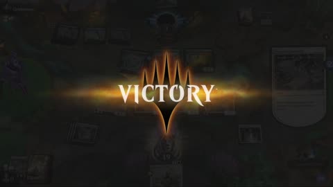 Magic: The Gathering Arena Platinum-ranked match.