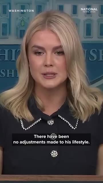 WH responds to reporter questions regarding Trump's health