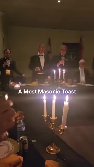 A Most Masonic Toast