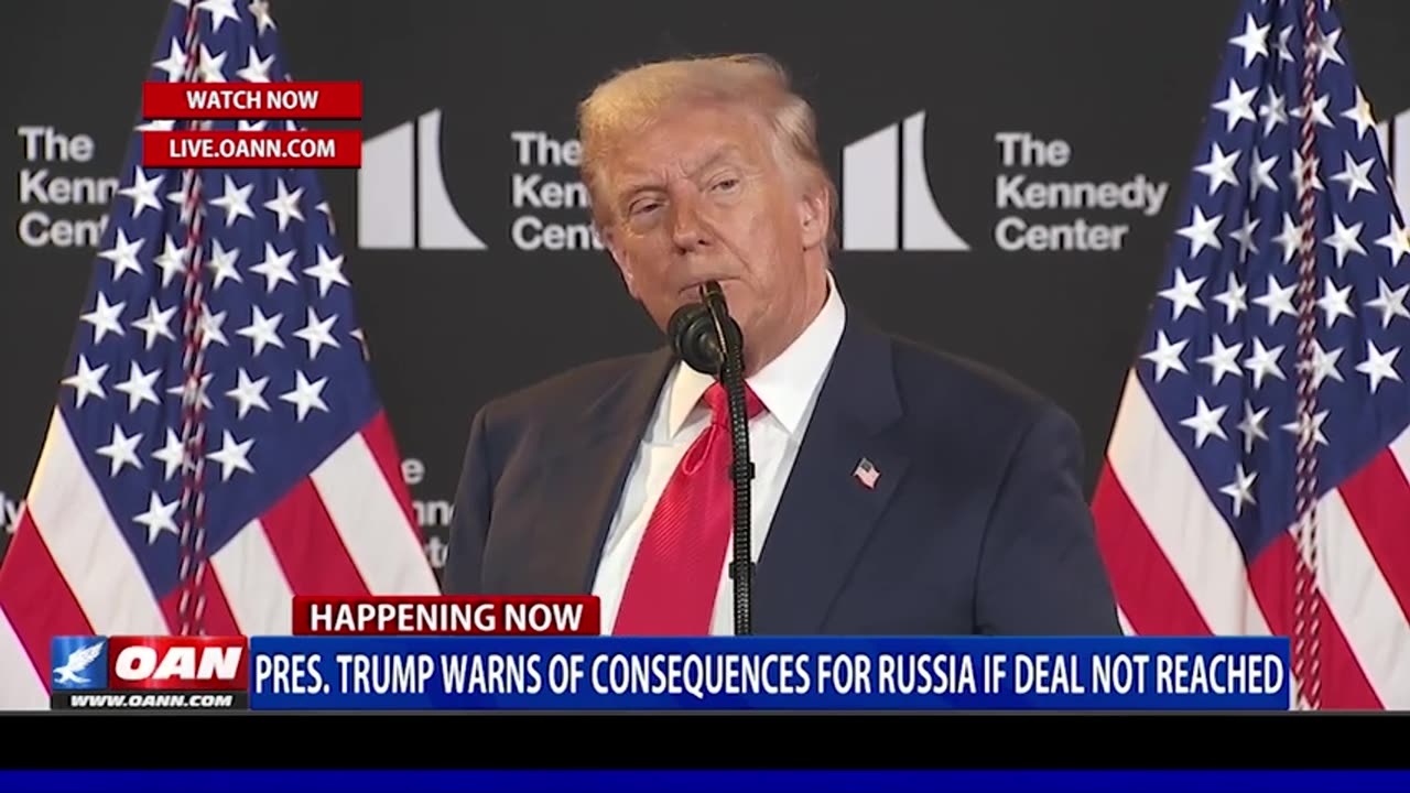 President Trump Warns of Consequences For Russia If Deal Not Reached