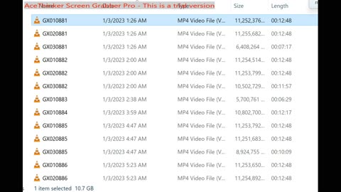 Putting Placing My GoPro 12 Files Video Clips in Order By Date & Time Using Windows O/S