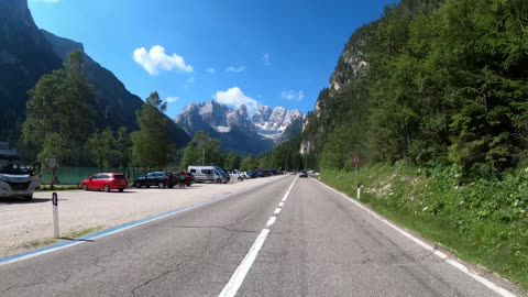 Riding in the Dolomites