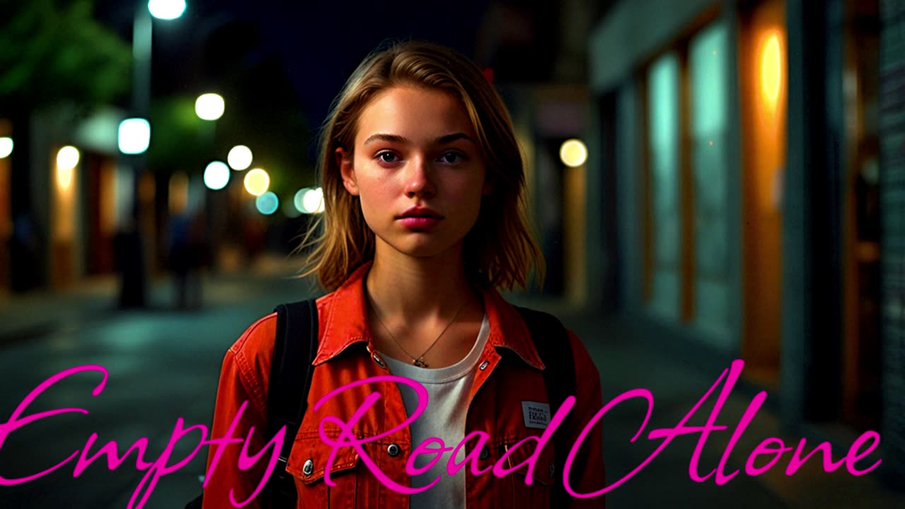 BLUES. Song Along the Empty Road Alone..