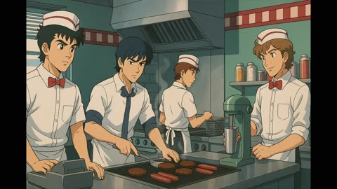 Burger joint kitchen V2