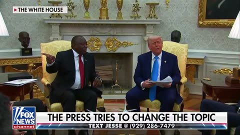 Jesse Watters - 🚨ANOTHER OVAL OFFICE SHOWDOWN🚨 South African farmers FLEEING for USA