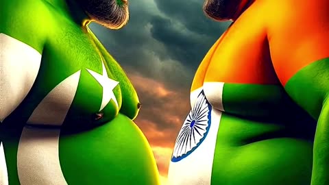 🇮🇳 india vs 🇵🇰 Pakistan Funny AI Samosa Challenge #ai #india #pakistan