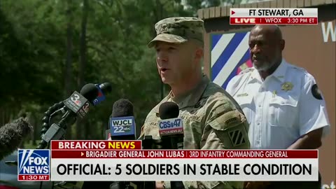 BREAKING: ALL 5 soldiers who were shot at Fort Stewart are now in STABLE CONDITION