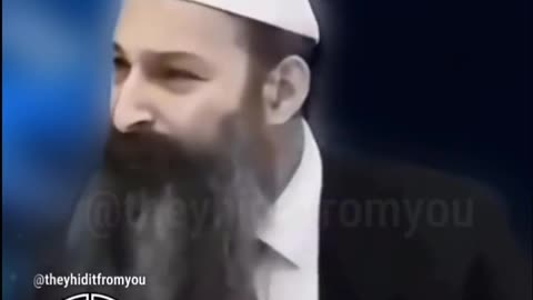Listen to this Jewish Rabbi.