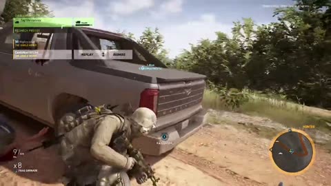 Ghost recon wildlands desert warfare! Combat was crazy!!!!!!