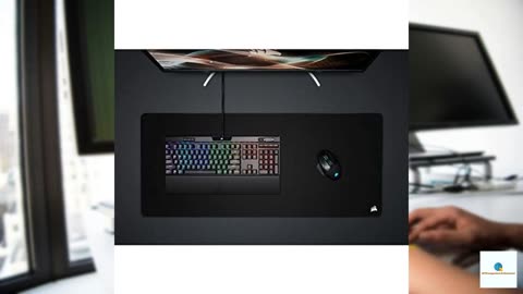 Corsair MM350 PRO Premium Spill-Proof Cloth Gaming Mouse Pad – Extended XL - Black