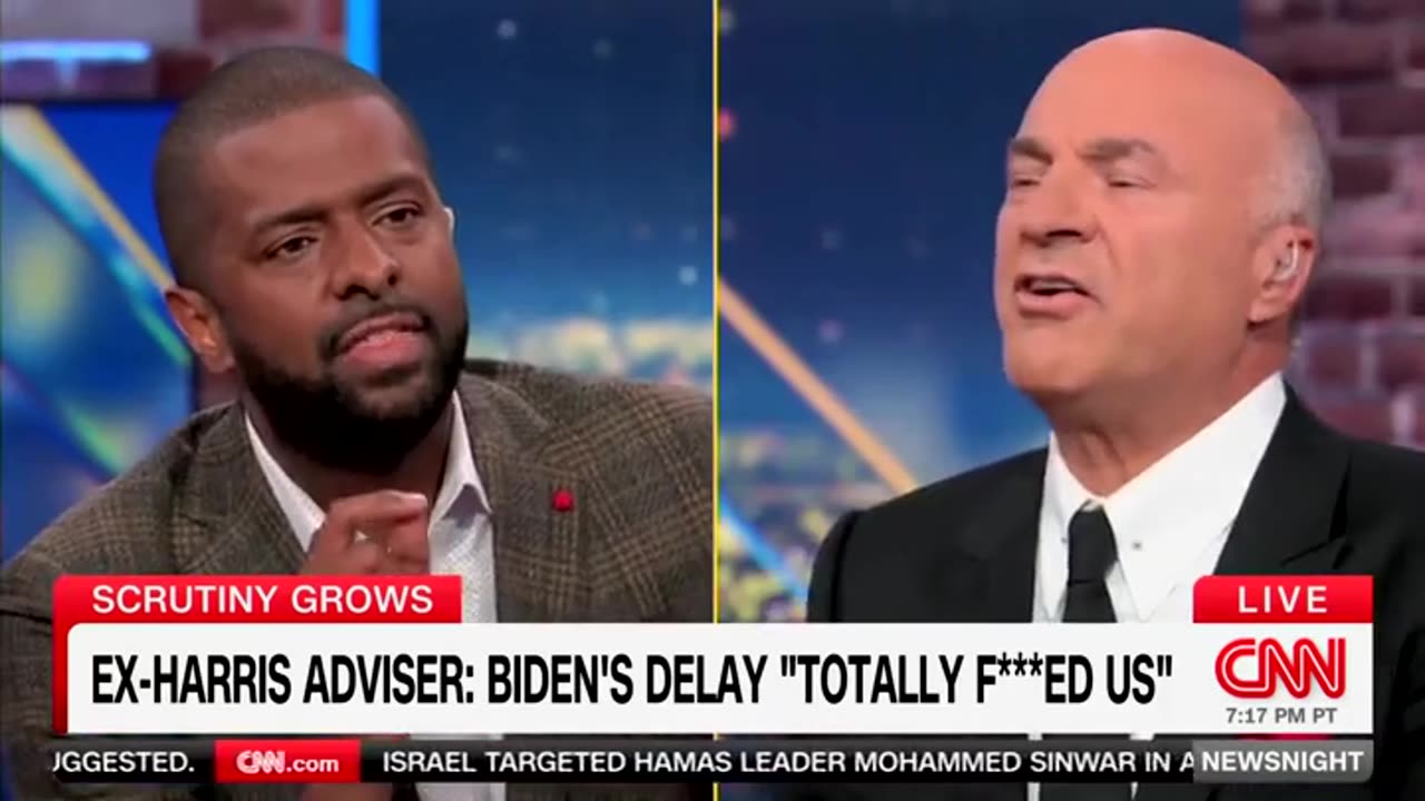 Kevin O'Leary Triggers CNN Panel By Labeling Kamala Harris 'Loser'