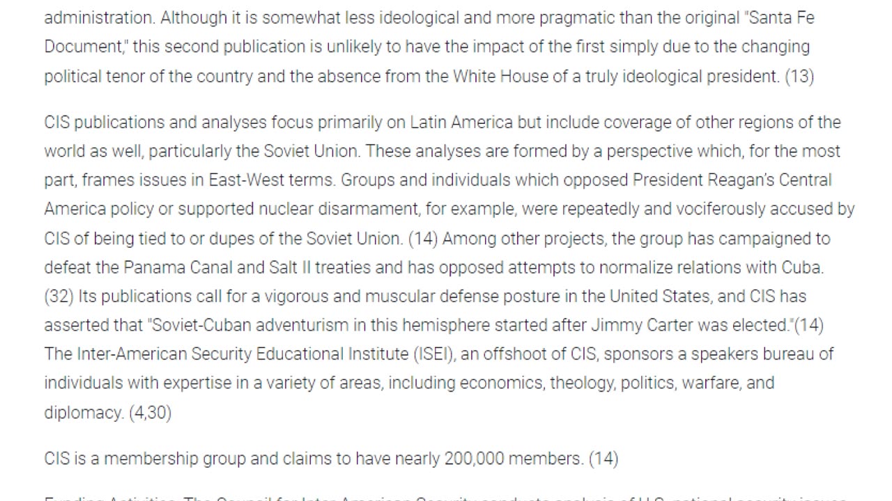 Suppressed information on a Huge Private Intelligence Empire