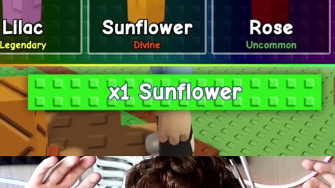 Caylus Gets The Rainbow Sunflower In Grow a Garden..