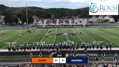 AUGUST 29 2025 HIGH SCHOOL FOOTBALL: WARREN VS CORRY