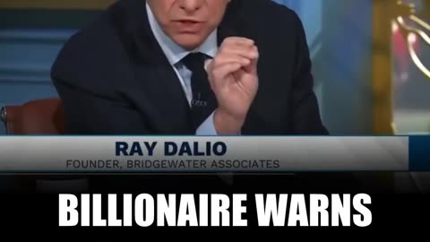 April 19, 2025 — billionaire hedge fund manager Ray Dalio, founder