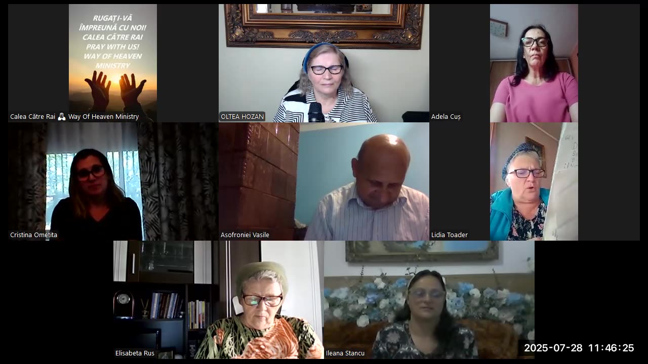 Calea Către Rai -WAY OF HEAVEN MINISTRY #cantari #music #marturii #live #predici #poem 7-28-2025