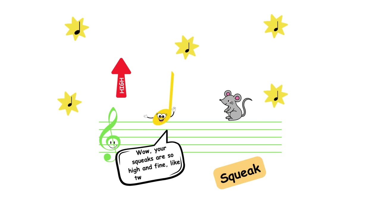 Let's learn about PITCH in Music! - Fun Music Educational Video for Kids