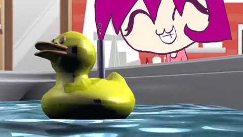 Fluffy Cute Rubber Ducky