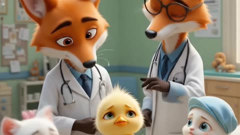 Brave Kittens Save Baby Chick 🐥 | Emotional Cat Animation