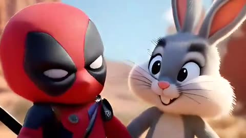 Deadpool + Bugs funny Ai
