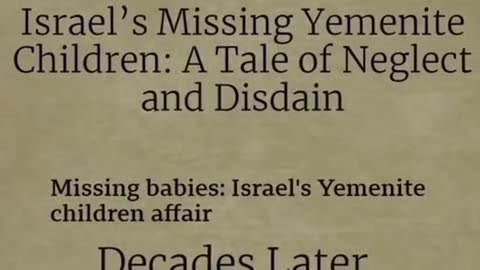 Historical look at Yemeni Jews