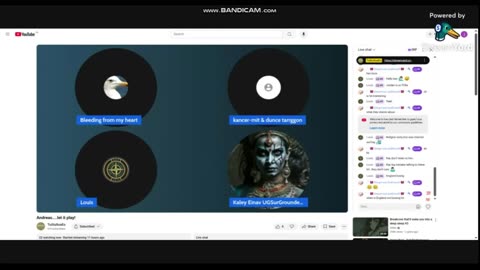 Kaley and Esau on Bleeding Heart's, YouTube, 27th July Twenty25