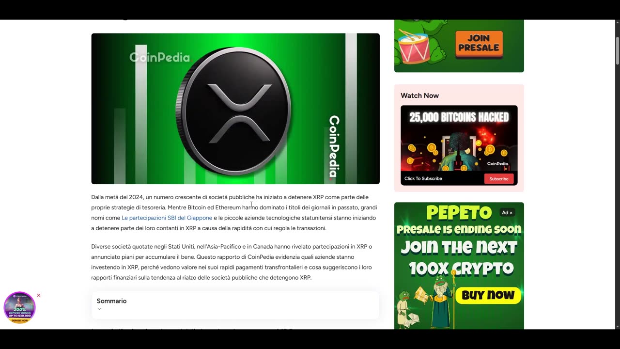 XRP sempre più IMPORTANTE!