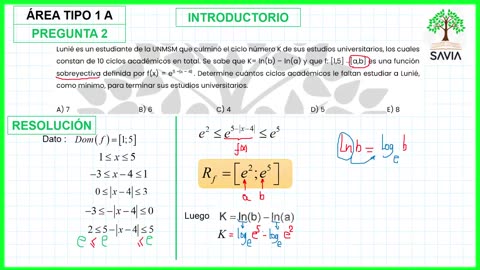 SAVIA REGULAR 2025 | Introductorio | Álgebra