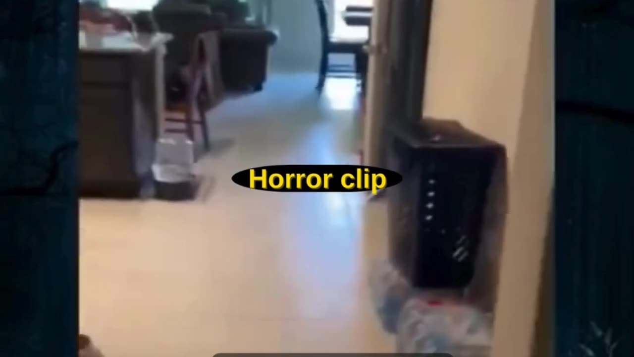 Poltergeist Caught on Camera? Woman Freaks Out! 😱👀#short