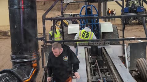 Inside the Pull Sled at Keystone Nationals