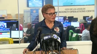 MAYOR KAREN BASS: "We need to stop the raids."
