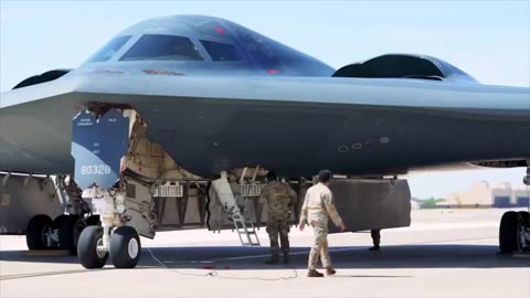 The B-2 Spirit bombers