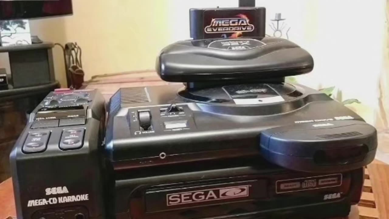 Mega Drive com o Combo Completo