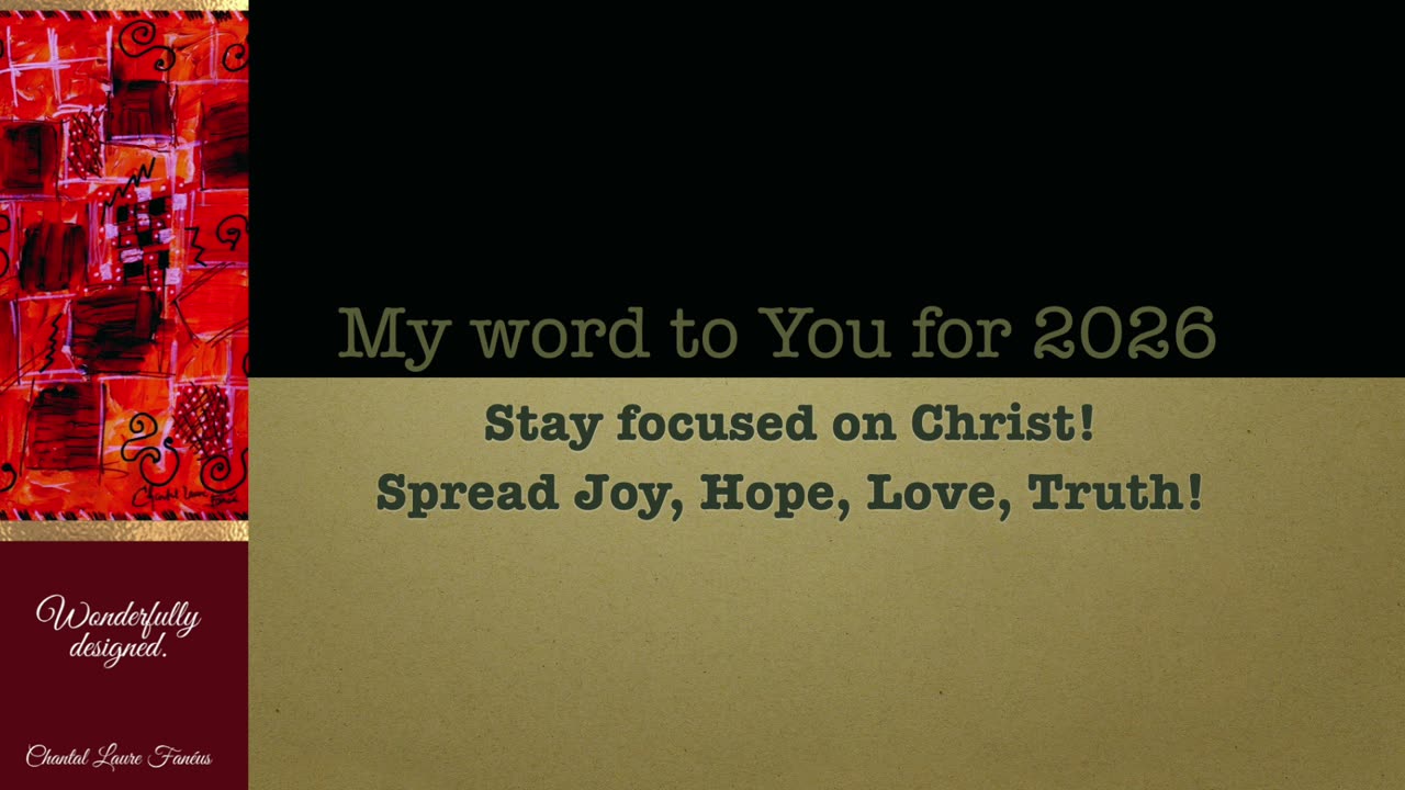 Blessed New Year to You!