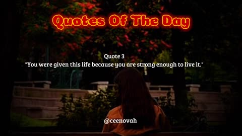 Today's Best Quotes | Motivation Video | Self-improvement Video |