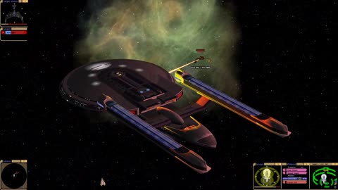 U.S.S. Venturas vs. Klingon K'tinga