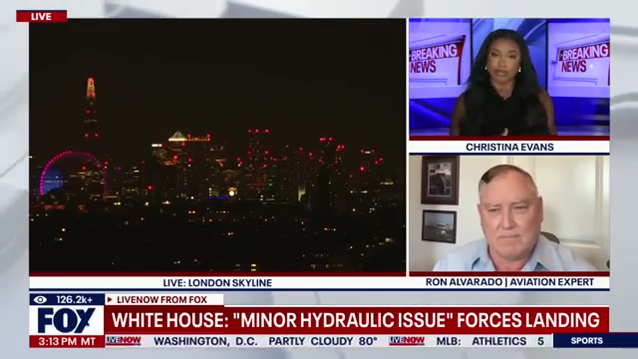 Trump's Marine One makes emergency landing