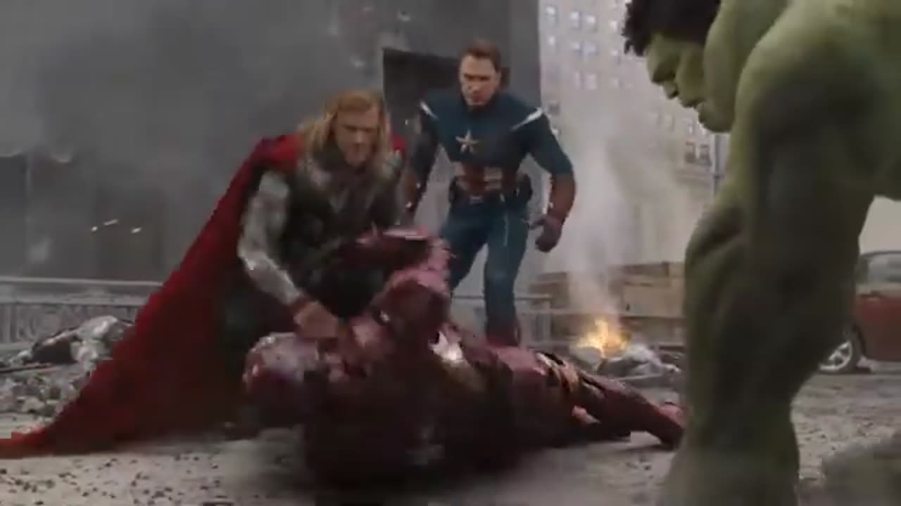 Hulk Saves Iron Man