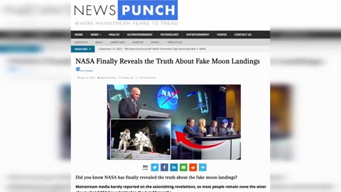 NASA contractor helped with the faking of the moon landing