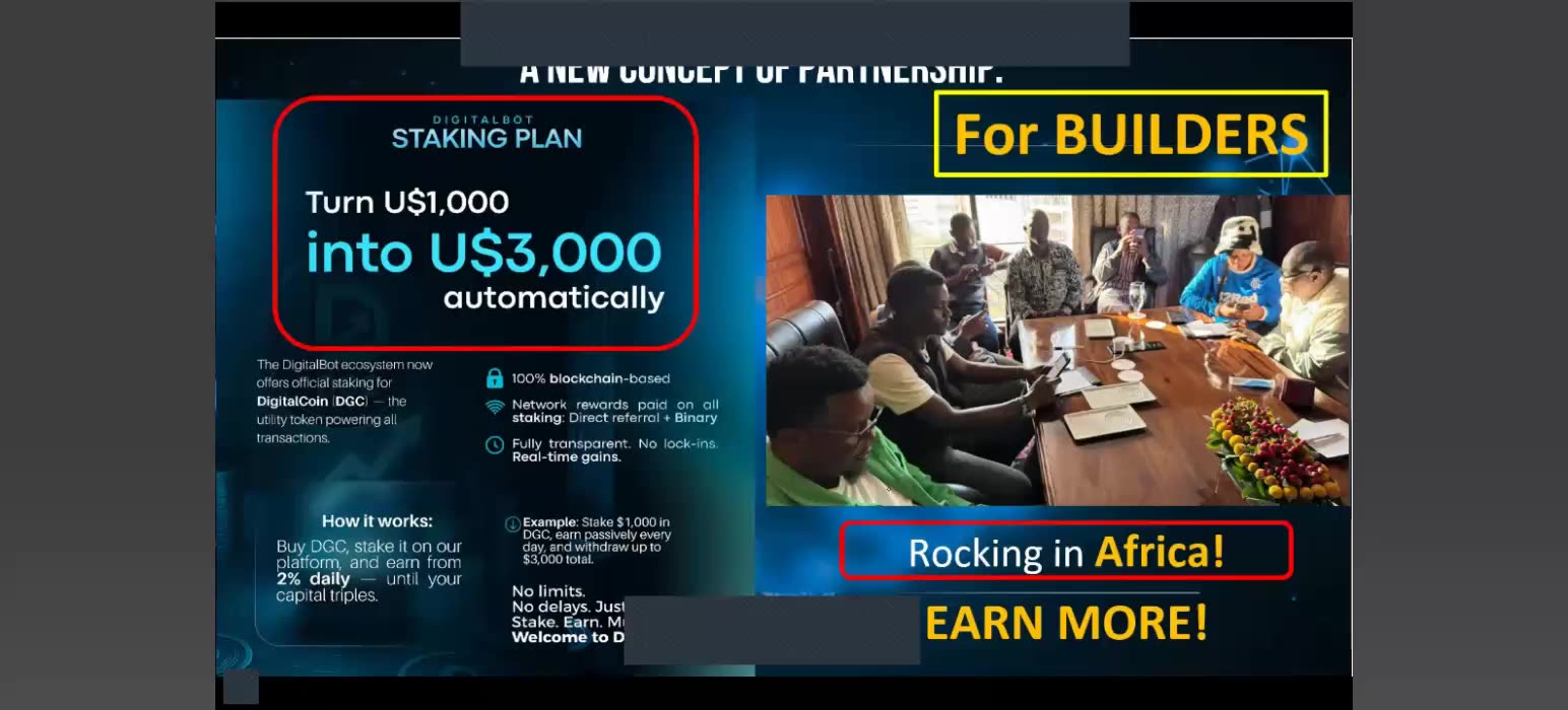 DIGITAL BOT & DIGICOIN (missed the zoom ?) AI CRYPTO PROFITS + DEBIT CARD - TOP TEAM ROB B