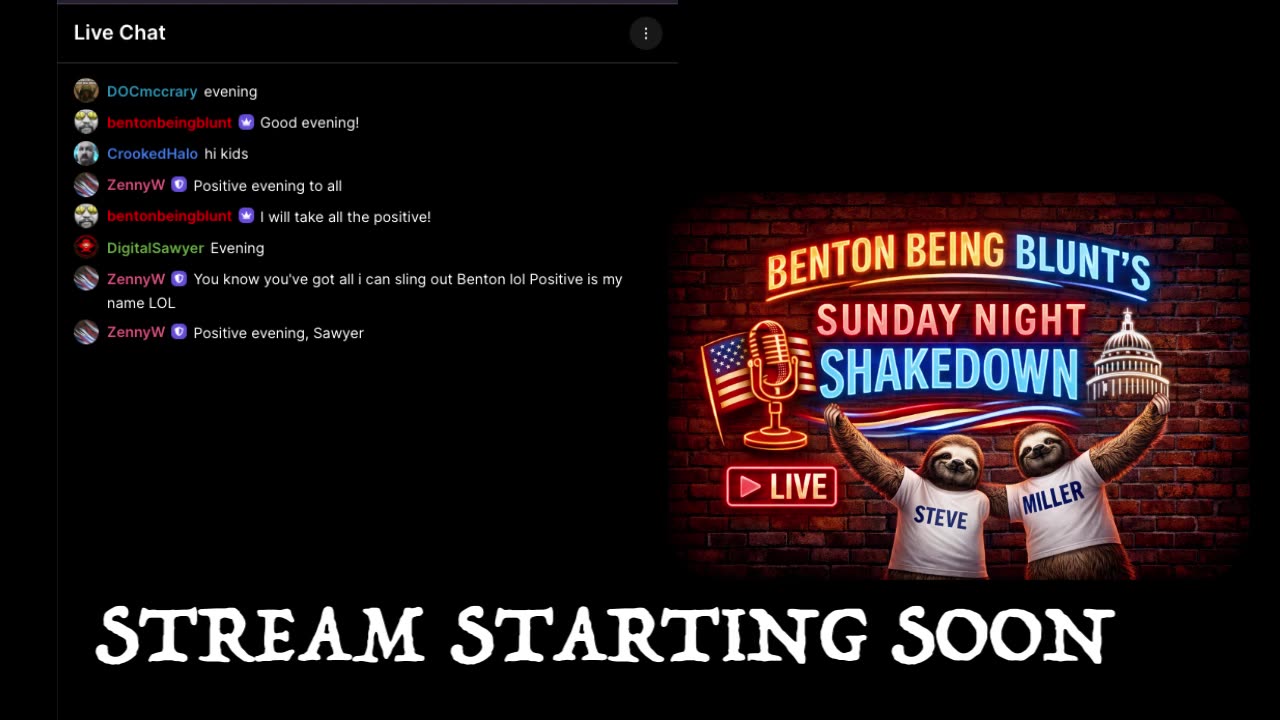 Sunday Night Shakedown