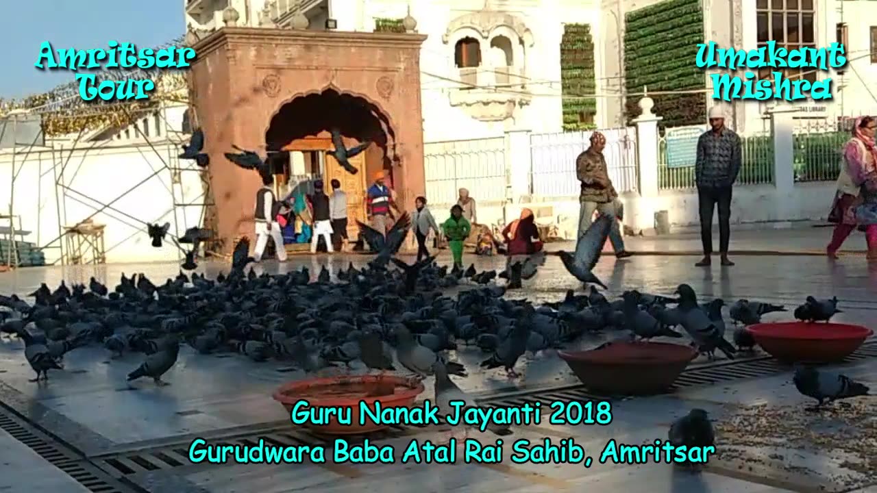 Guru Nanak Jayanti (2018 Full Video) in Gurudwar Atal Rai Sahib Amritsar