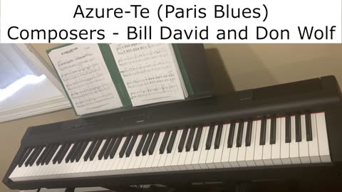 Sightreading: Azure-Te (Paris Blues)