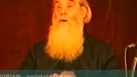 Aşa NU! CONSTANTIN GALERIU şi semnul SV. CRUCI făcut GREŞIT! Focșani, 24 martie 2001