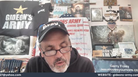 GIDEONS ARMY MONDAY LIVE 6/30 @ 930 AM EST