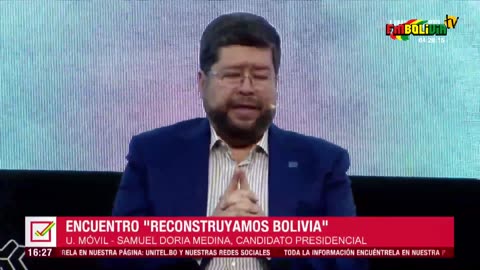 FORO DEBATE “ENCUENTRO POR LA RECONSTRUCCIÓN DE BOLIVIA”